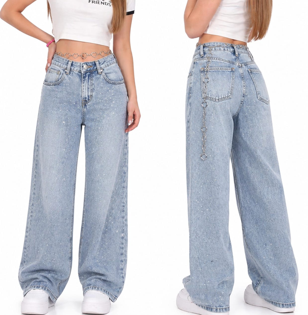 BAGGY BRILLO RIGIDO HIELO